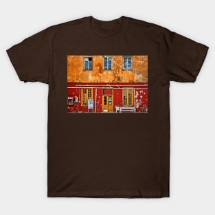 Colorful Kaminia village - Hydra island T-Shirt